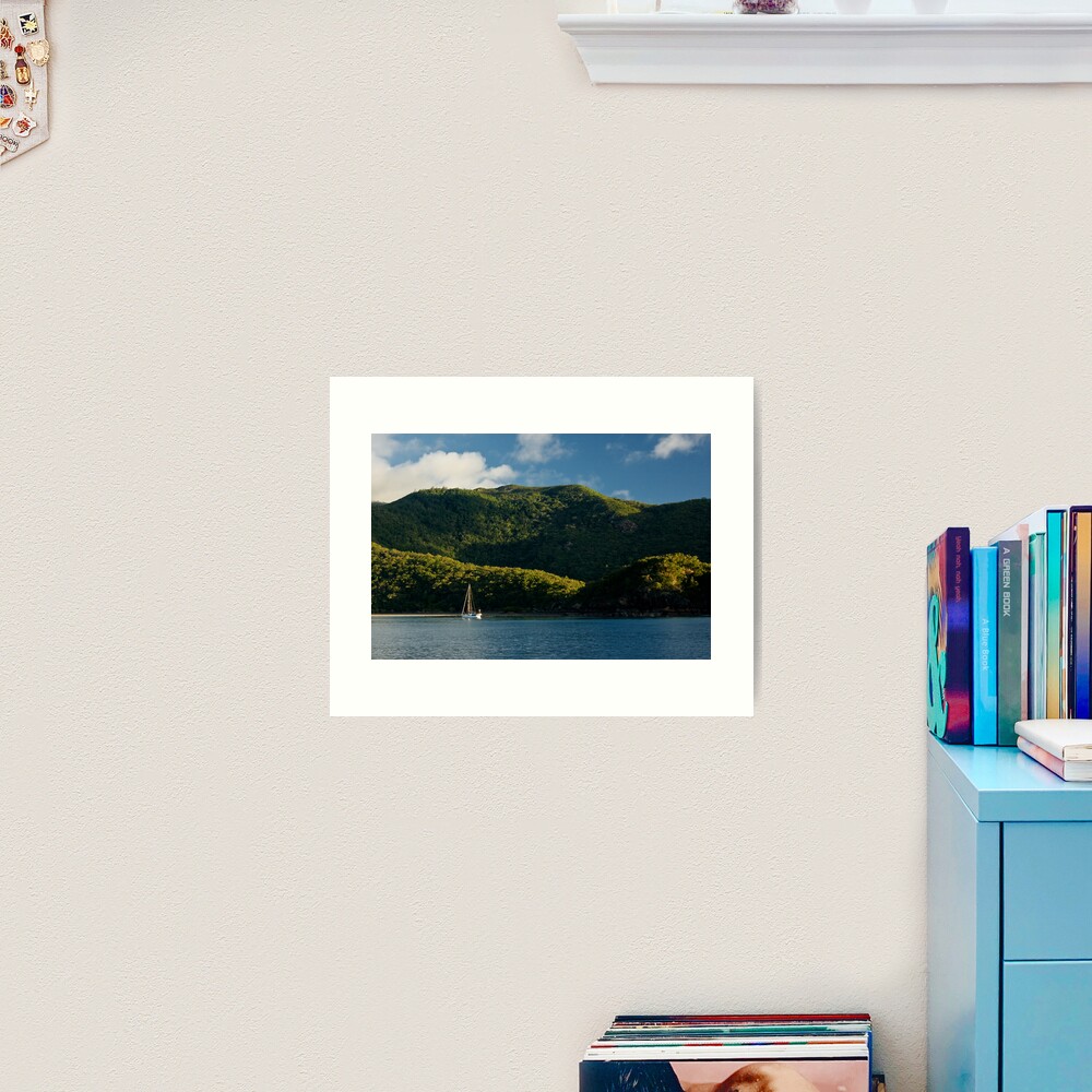 Peaceful Anchorage Art Print
