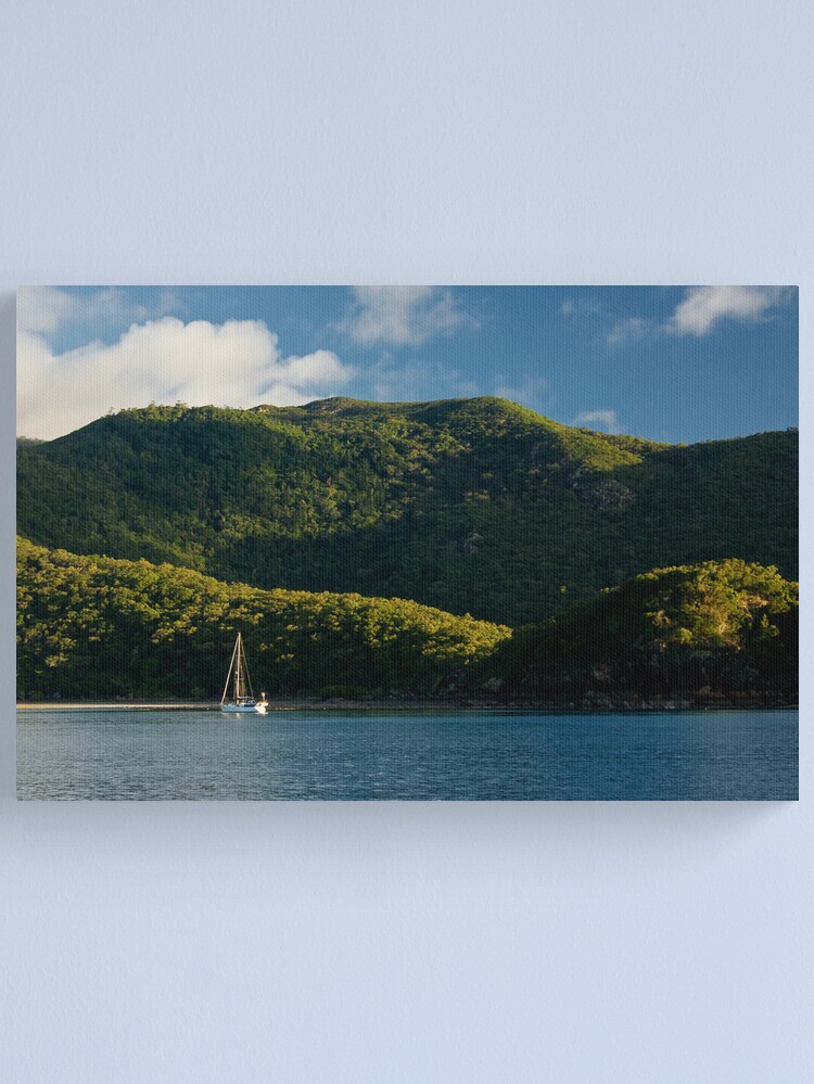 Alternate view of Peaceful Anchorage Canvas Print