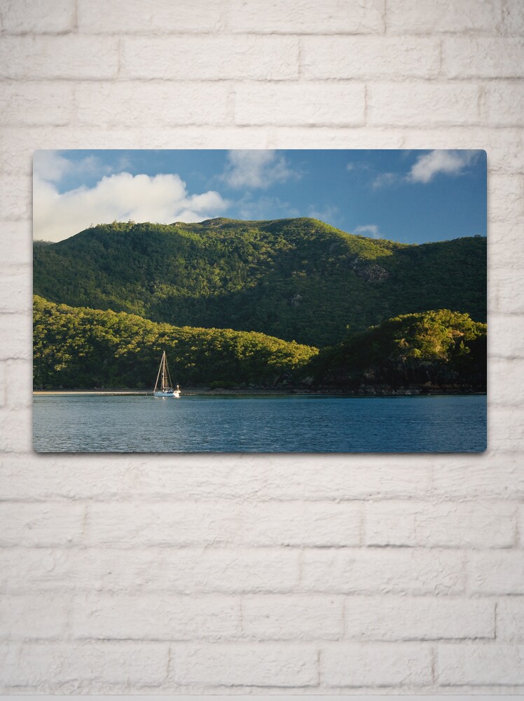 Alternate view of Peaceful Anchorage Metal Print
