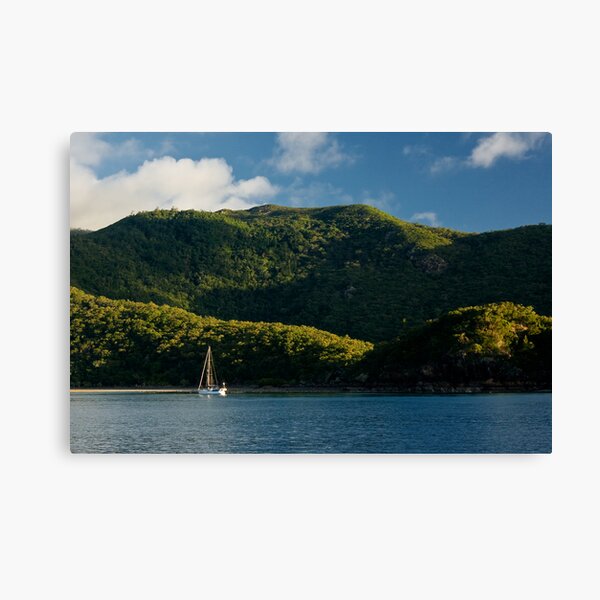 Peaceful Anchorage Canvas Print