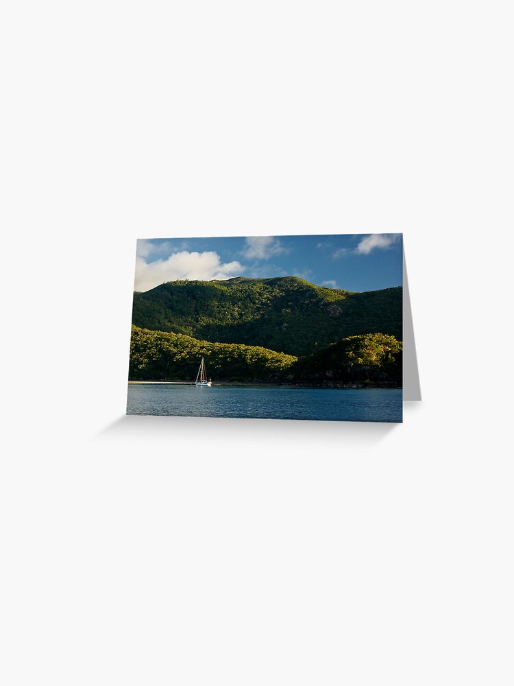 Thumbnail 1 of 2, Greeting Card, Peaceful Anchorage designed and sold by Tim Wootton.