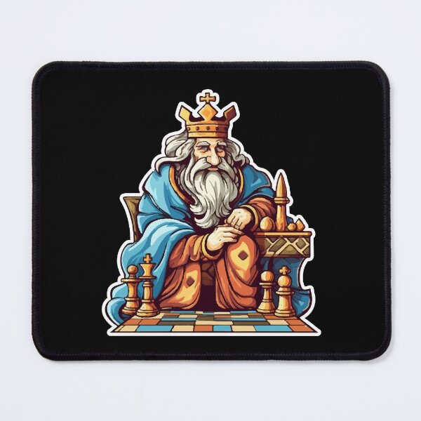 Item preview, There is only one Chess King Cartoon Design designed and sold by Cartoon Island.