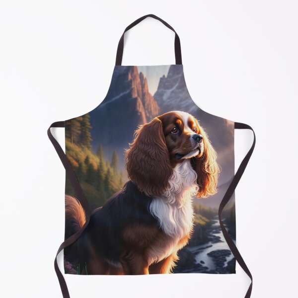 Item preview, English Cocker Spaniel in Fantasy World designed and sold by SereneMuses.