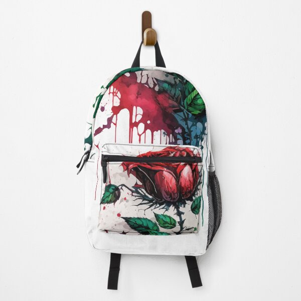 Item preview, Dark Red Rose Dripping in Ink and Paint designed and sold by StephanieWard.
