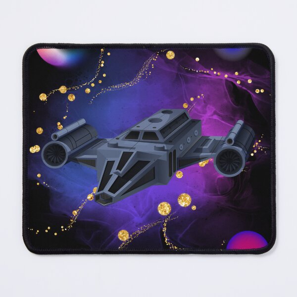 Item preview, Space Ship and Ringed Planet T-Shirt designed and sold by GorinART.