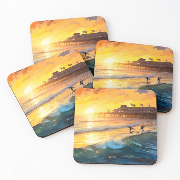 Item preview, California Surfers at Sunset designed and sold by Vacationist.