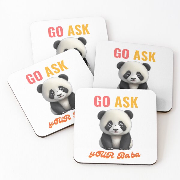 Item preview, Go Ask Your Baba Hilarious Cute Funny Design designed and sold by sleekartist.