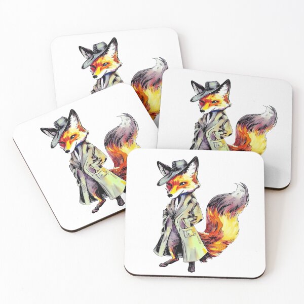 Item preview, Detective Mr. Fox designed and sold by luckymando.