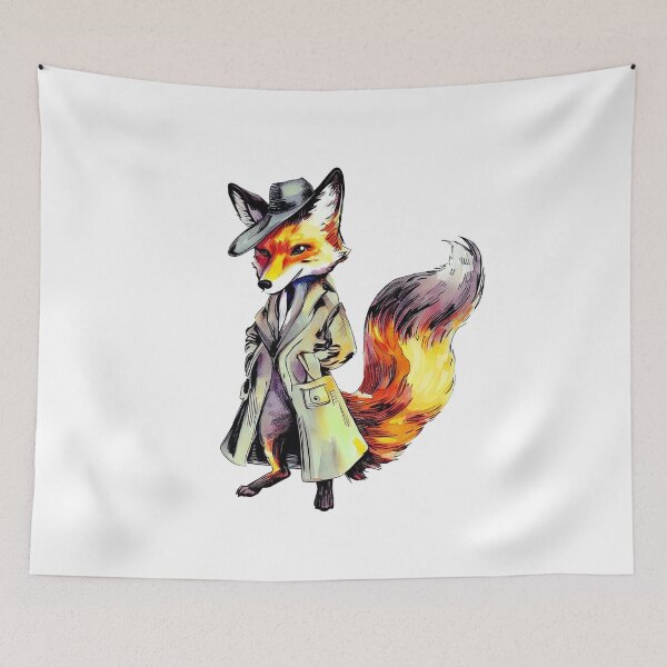 Item preview, Detective Mr. Fox designed and sold by luckymando.