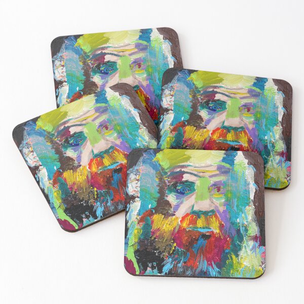 Item preview, CHARLES DARWIN acrylic portrait .1 designed and sold by lautir.