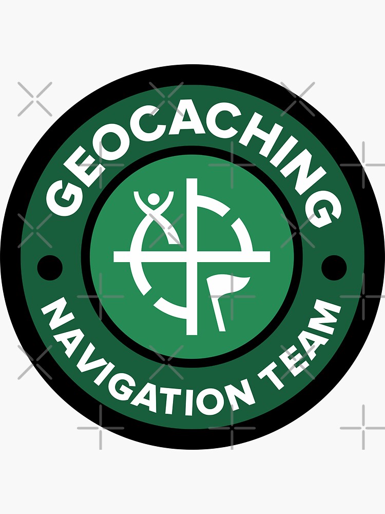 Geocache Label Sticker For Geocache Water & Temperature Proof Polypropylene 3" - Geocaching Shop UK