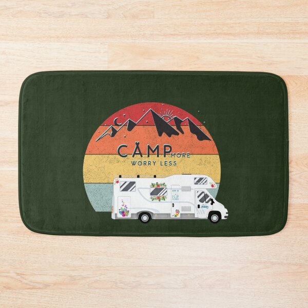 Item preview, Camp more worry less campervan life is better in flip flops designed and sold by NoWokeWear.