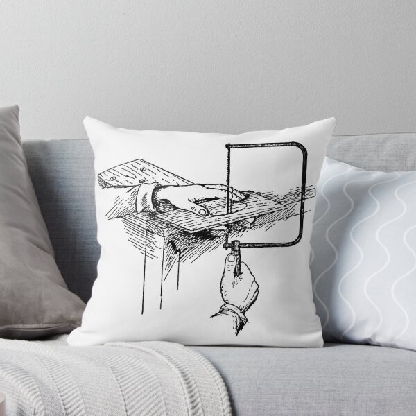 Item preview, Coping saw, vintage book illustration designed and sold by Salvatore Mars.