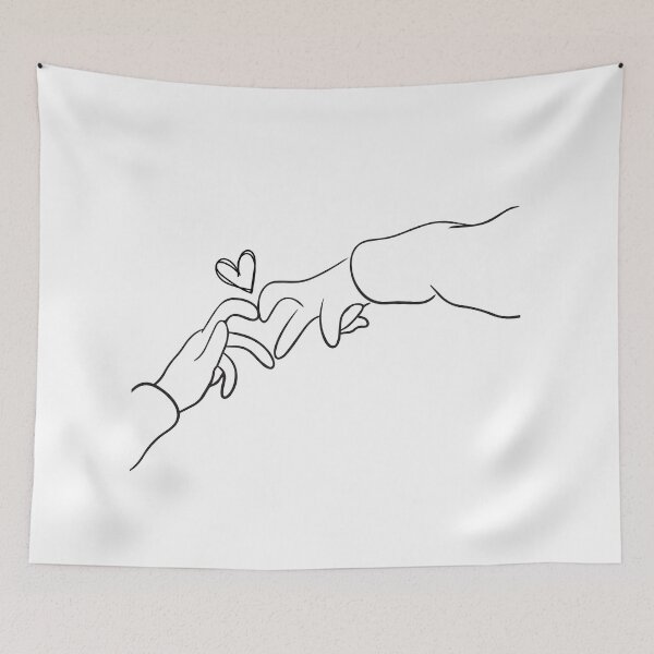 Item preview, Heart with hand designed and sold by Maria ..