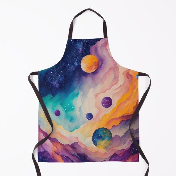 Item preview, Captivating Cosmic Spectacle | Watercolor Planets designed and sold by Polariszero.