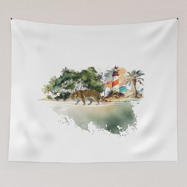 Item preview, Leopard In The Forest designed and sold by Saim776.