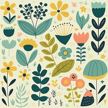 Artwork thumbnail, Spring Floral by Amir Faysal