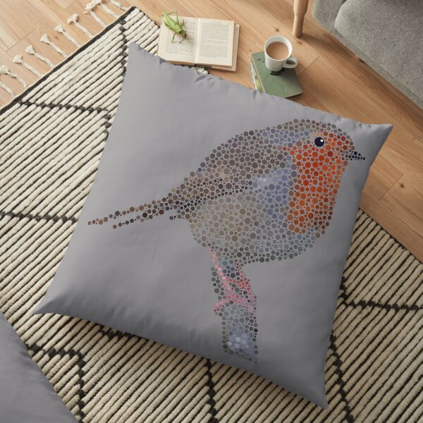 Britain's Favourite Bird Floor Pillow