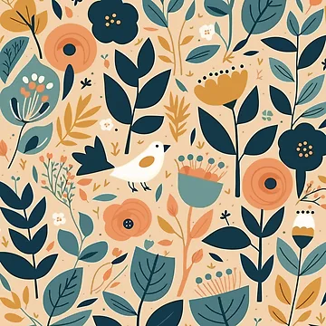 Artwork thumbnail, Spring Floral by Amir Faysal