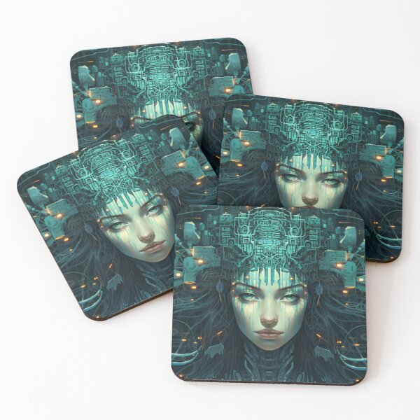 Item preview, Cypherpunk Evil Cyberpunk AI System Failure designed and sold by Nightarcade.