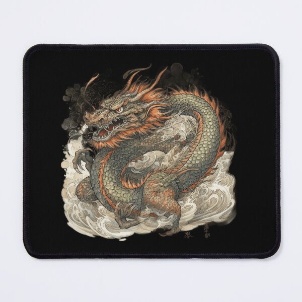 Item preview, Green Dragon - Japan Dragon designed and sold by Foxclothier.