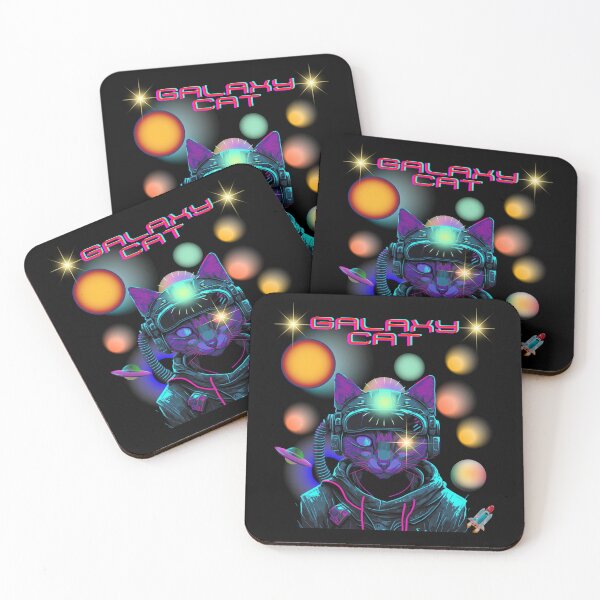 Item preview, Galaxy Cat - Funny Space Cat T-Shirt designed and sold by GorinART.