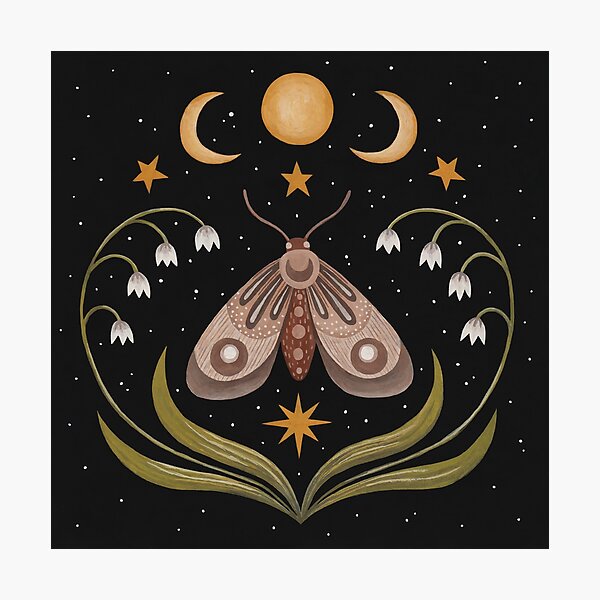 Under the three moons Photographic Print
