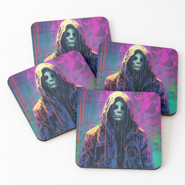 Item preview, Cyberpunk Neon Ghost designed and sold by Nightarcade.