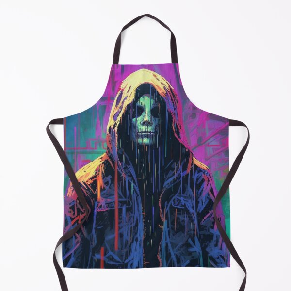 Item preview, Cyberpunk Neon Ghost designed and sold by Nightarcade.