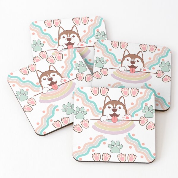 Item preview, Colorful Paws: Celebrating Dogs and the Vibrant Beauty of Rainbows on a Shirt designed and sold by Sirakan.