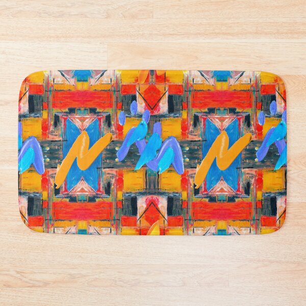 Item preview, Artist Abstract Design graphic design, Abstraction, bold colorful abstract playful design inspired by nature designed and sold by Adri Barnard.