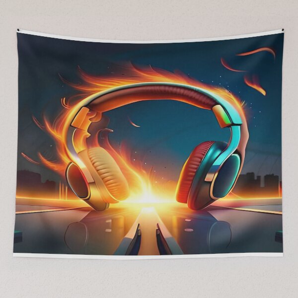 Item preview, Flaming Rhythms: The Sonic Inferno designed and sold by 7venty.