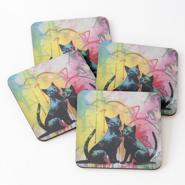 Item preview, Street Cat Art: Couple designed and sold by Cat-n-Christ.
