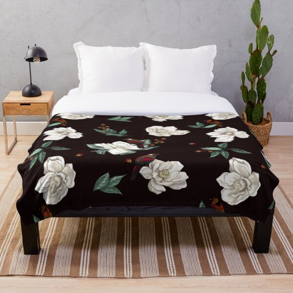 Aperçu de l'œuvre Motifs sans couture "Song of Magnolia" créée et vendue par Dobrix.