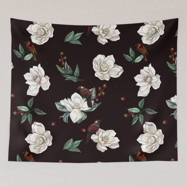 Item preview, Seamless patterns "Song of Magnolia" designed and sold by Dobrix.
