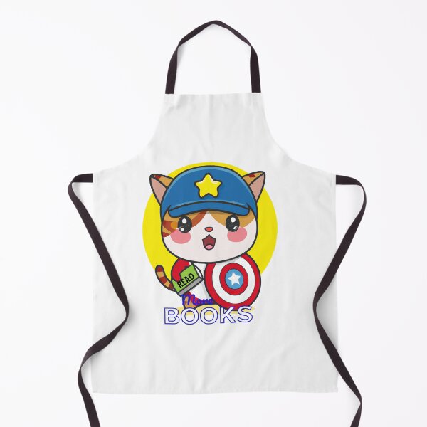 Item preview, Super reading hero cat designed and sold by Josephine Mulholland.