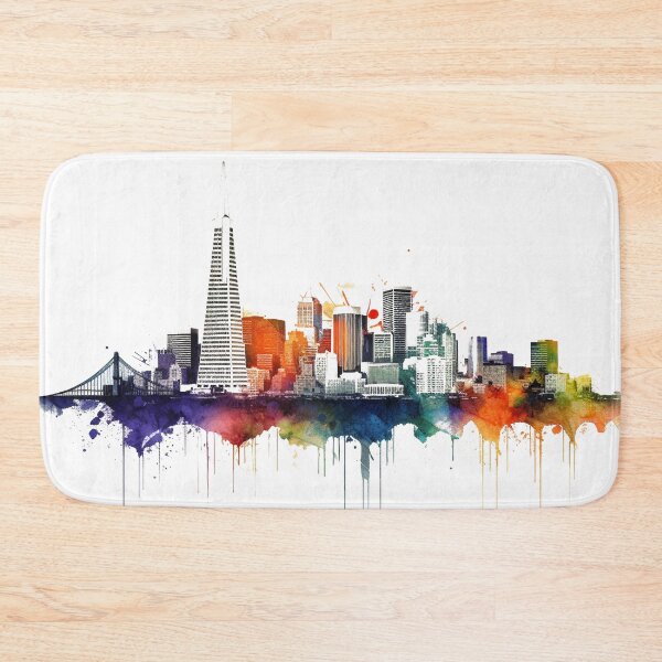 Item preview, San Francisco Skyline designed and sold by AndrewWorld.