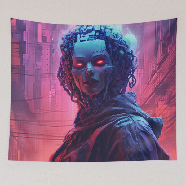 Item preview, Cyberpunk Android designed and sold by Nightarcade.