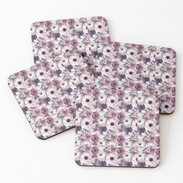 Artikelvorschau, Rose and Anemone Delicate Floral Pattern entworfen und verkauft von sandy3105.
