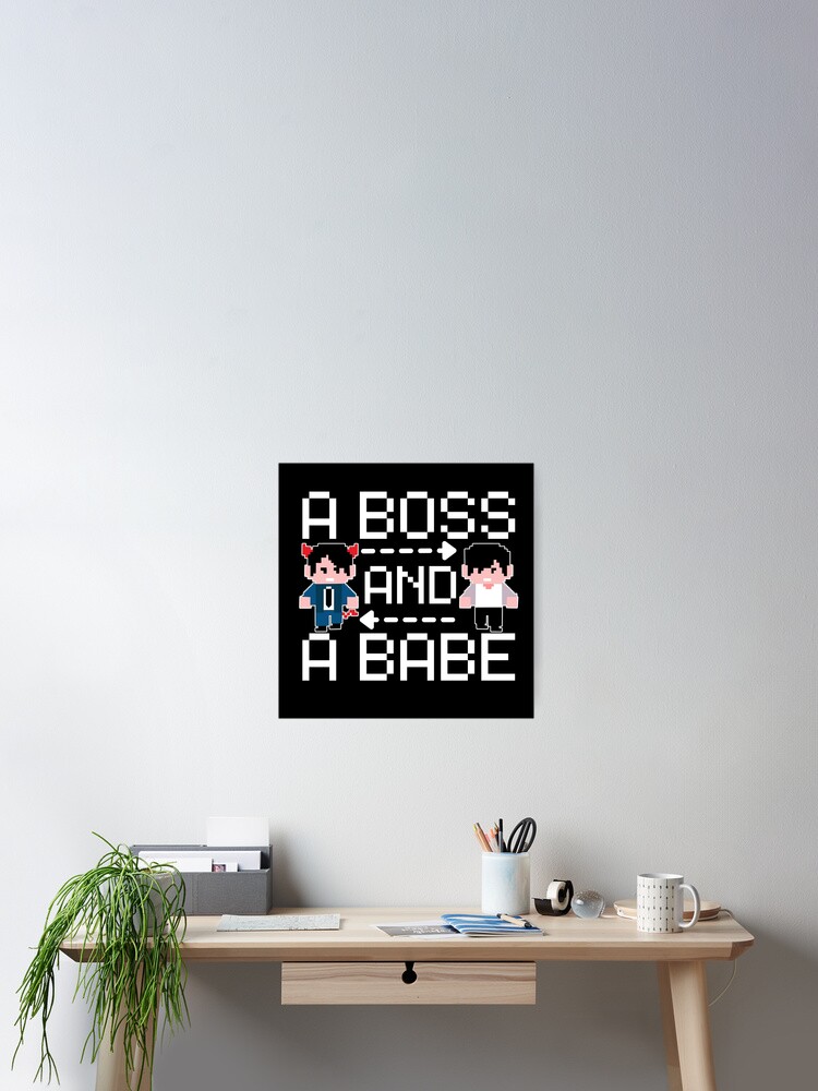 その他 A BOSS AND A BABE DVD BOXSET / ForceBook Forcebook A boss and a babe cute pixelated design