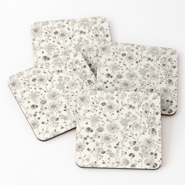 Item preview, Minimalist floral Pattern designed and sold by Tatu's Brand.