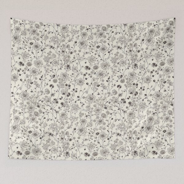 Item preview, Minimalist floral Pattern designed and sold by Tatu's Brand.