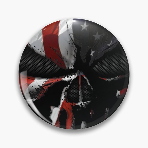 Item preview, Skull Face USA Flag designed and sold by raymo442.