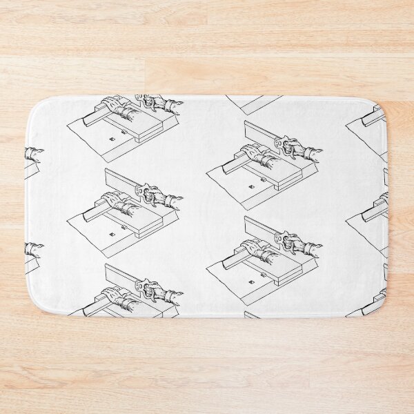Item preview, Bench hook, vintage book illustration designed and sold by Salvatore Mars.