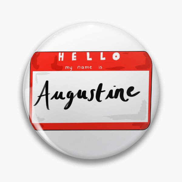 Item preview, Hello my name is Augustine designed and sold by August Doodles.