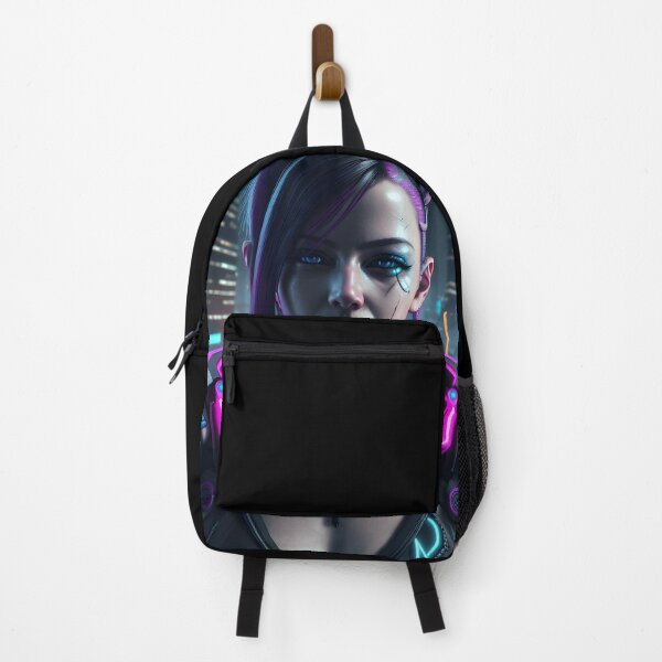 Item preview, Girl in style cyberpunk. Cyber warrior, anime Exposition number 19 designed and sold by Vegan-Cult.