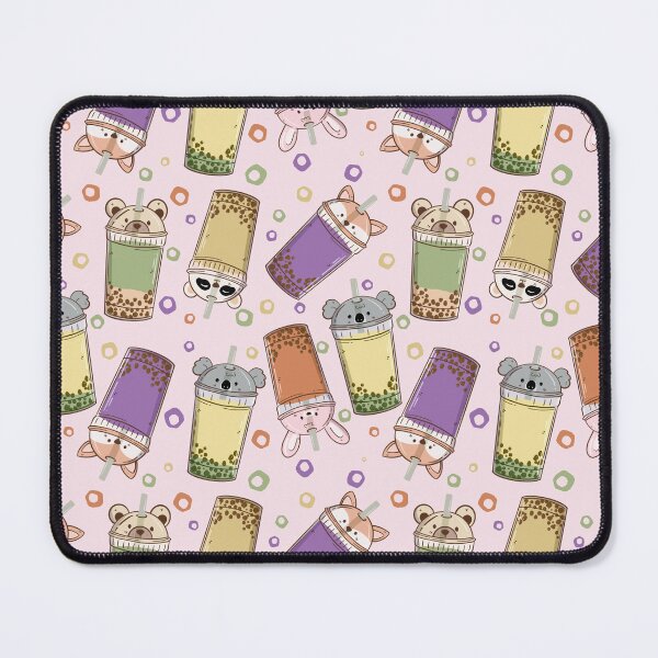 Item preview, Bubble  Tea Me Pattern designed and sold by dewdabbledesign.