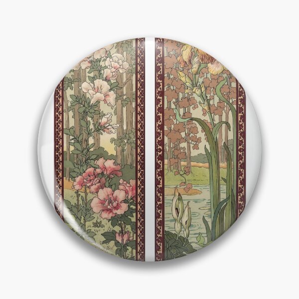 Item preview, Azalea and Iris (1900) - Henry Lambert designed and sold by SALON DES ARTS.