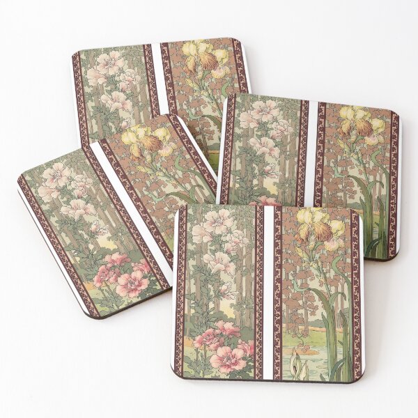 Item preview, Azalea and Iris (1900) - Henry Lambert designed and sold by SALON DES ARTS.
