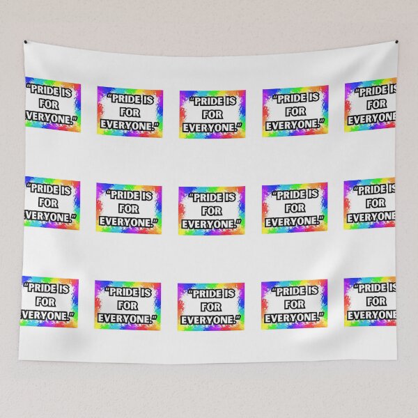 Item preview, Pride is for everyone, LGBTQIA Pride designed and sold by ShopULove.